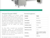 mecapack traysealer m2003